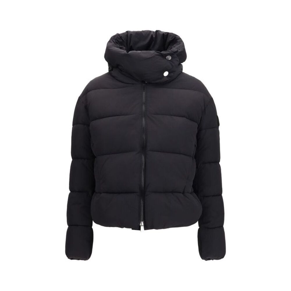 PINKO Black Nylon Full-Length Women's Jacket